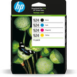 Paquete de 4 Cartuchos de Tinta Original 924 CMYK