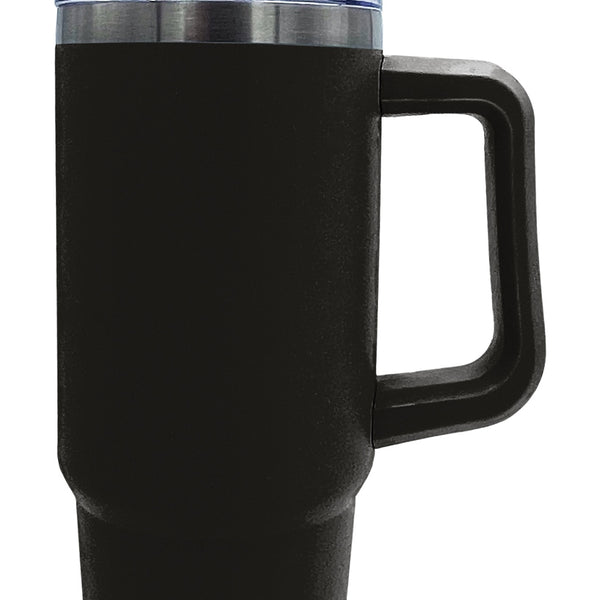 TRAVELMUG900BK taza de viaje 900 ml Negro Acero inoxidable