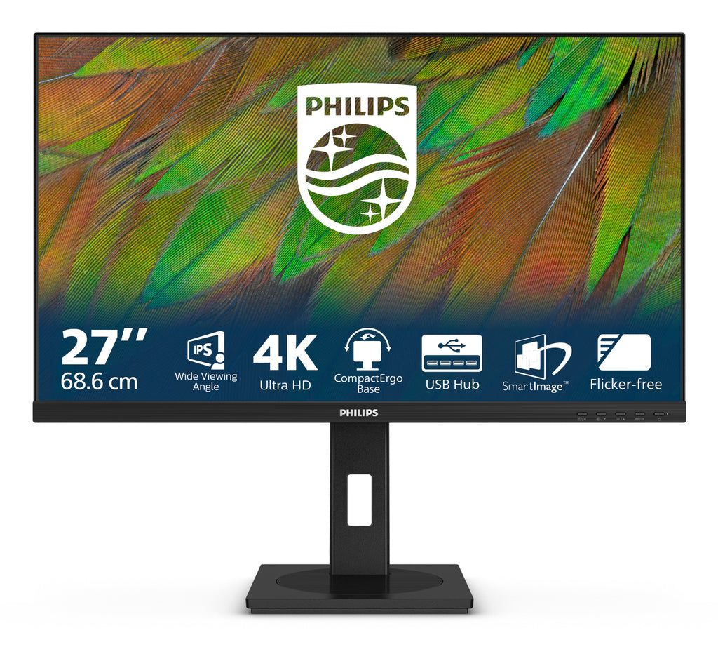 3000 series 27B1N3800/00 pantalla para PC 68 6 cm (27") 3840 x 2160 Pixeles 4K Ultra HD LCD Negro