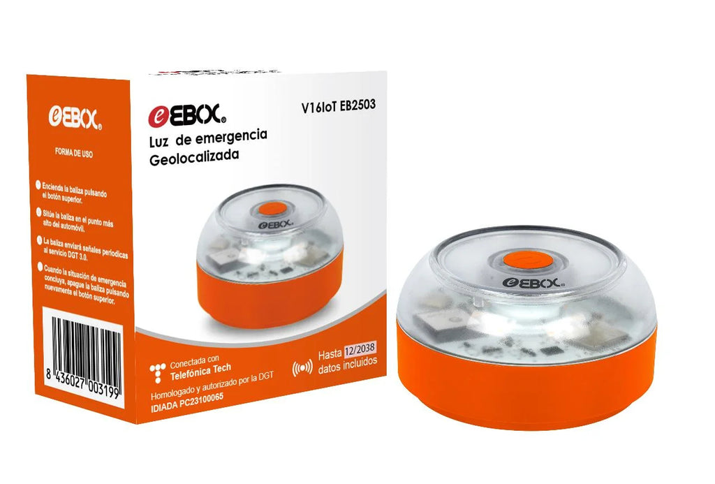 V16IoT EB2503 lmpara de emergencia Naranja