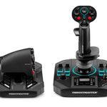 Sol-R 4 HOTAS Negro USB Joystick/Palanca de control lateral + cuadrante de aceleracin Analgico/Digital PC