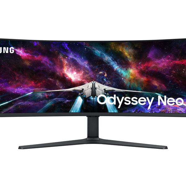G95NC pantalla para PC 144 8 cm (57") 7680 x 2160 Pixeles Dual UHD LED Negro  Blanco