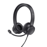 HS-150 Auriculares Almbrico Diadema Oficina/Centro de llamadas Negro