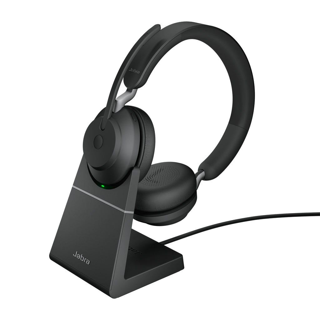 Evolve2 65 Auriculares Inalmbrico Diadema Oficina/Centro de llamadas USB tipo A Bluetooth Base de carga Negro