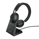 Evolve2 65 Auriculares Inalmbrico Diadema Oficina/Centro de llamadas USB tipo A Bluetooth Base de carga Negro