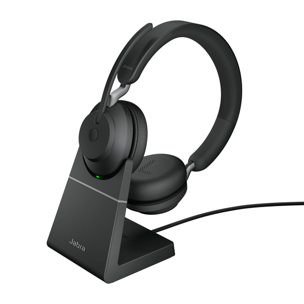 Evolve2 65 Auriculares Inalmbrico Diadema Oficina/Centro de llamadas USB tipo A Bluetooth Base de carga Negro