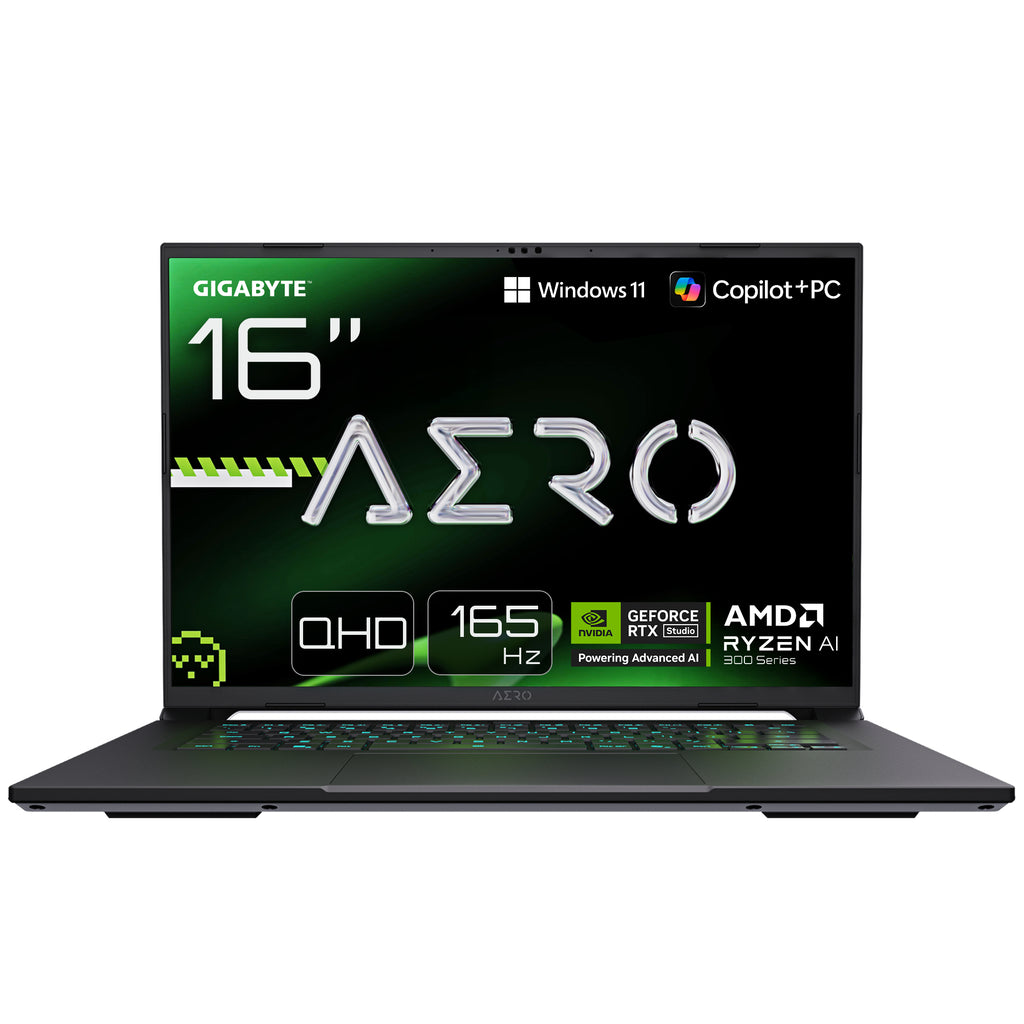 AERO X16 Porttil Gaming - Copilot+ PC  16" QHD 165Hz  AMD Ryzen AI 7 HX 350  RTX 5070  32 GB DDR5 5200MHz  1 x SSD Gen4 de 1 TB  Win 11 Home  garanta de 2 aos  AERO X16 1WH93ESC64DH