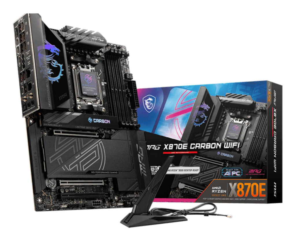 MPG X870E CARBON WIFI placa base AMD X870E Zcalo AM5 ATX