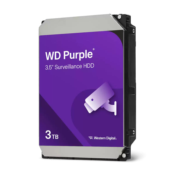 Purple disco duro interno 3 TB 5400 RPM 128 MB 3.5" Serial ATA III