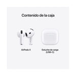 Apple Airpods 4 Bluetooth Blanco (White)