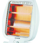ET-QH01 calefactor elctrico Interior Blanco 800 W Calefactor elctrico de cuarzo