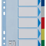 15264 lengeta de ndice Separador en blanco con pestaa Polipropileno (PP) Azul