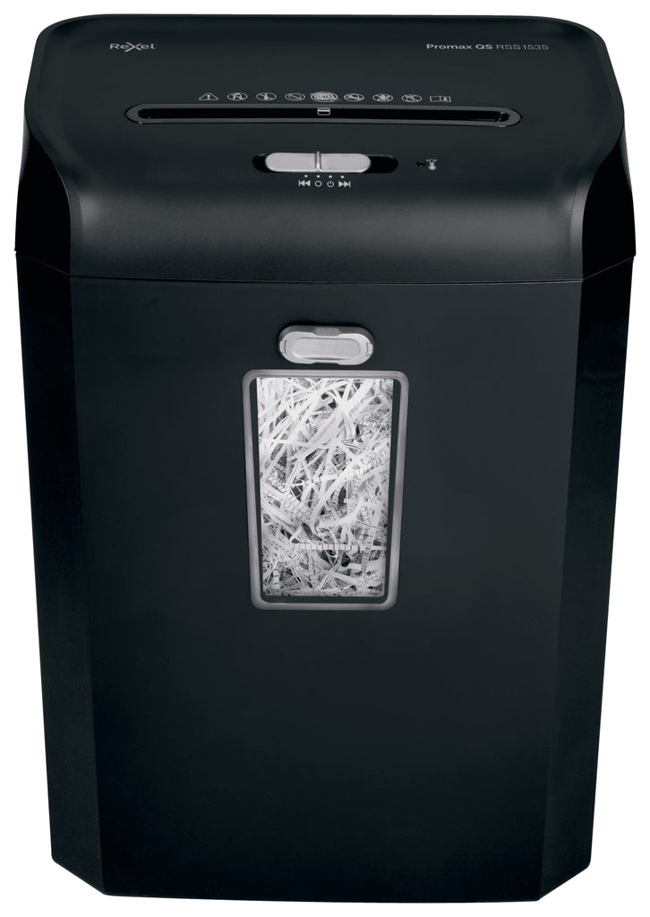 ProMax QS RSS1535 triturador de papel Corte en tiras 58 dB 22 cm Negro