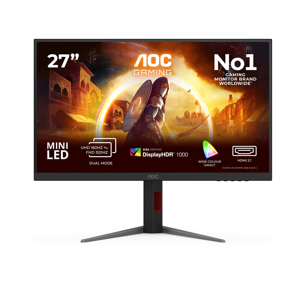 G4 U27G4XM pantalla para PC 68 6 cm (27") 3840 x 2160 Pixeles 4K Ultra HD LED Negro  Rojo