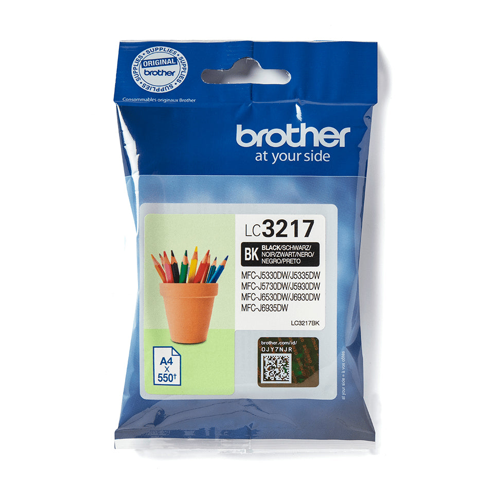 LC3217BK cartucho de tinta 1 pieza(s) Original Negro