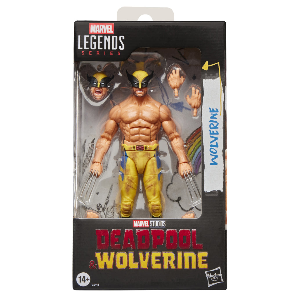 Marvel Avengers Marvel Legends Series Lobezno Figura inspirada en la pelcula Deadpool & Wolverine de Marvel Studios