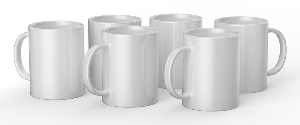 Blank tazn Blanco Universal 6 pieza(s)