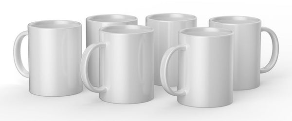 Blank tazn Blanco Universal 6 pieza(s)