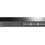 TL-SG1024 No administrado Gigabit Ethernet (10/100/1000) 1U Negro