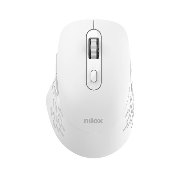 RATON DUAL WIRELESS 1600 DPI BLANCO ratn Oficina Bluetooth + USB Type-A ptico