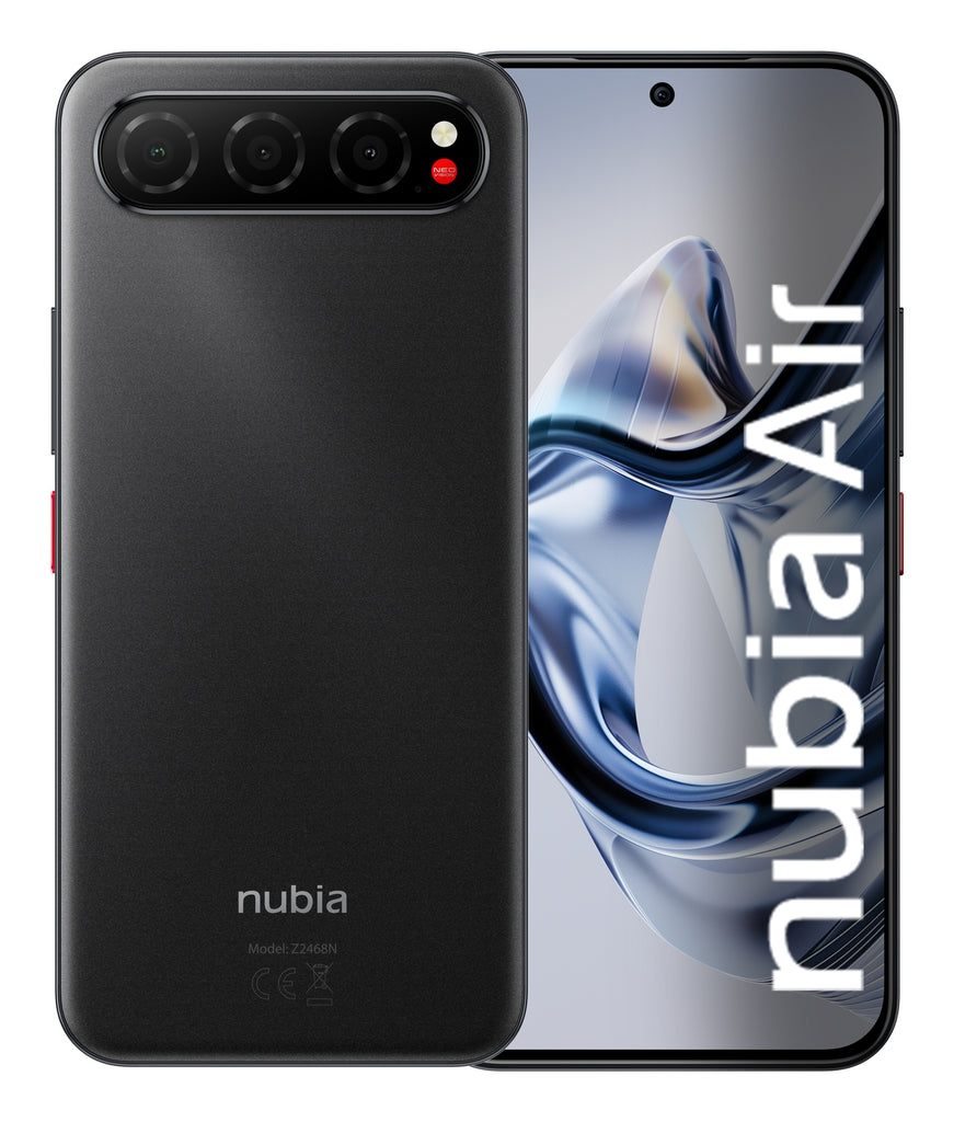 NUBAIRSB 17 2 cm (6.78") SIM doble Android 15 5G USB Tipo C 8 GB 256 GB 5000 mAh Negro