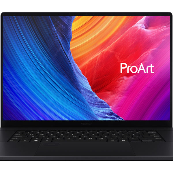 ProArt P16 OLED H7606WM-SR130W - Ordenador Porttil 16" WQXGA+ 120Hz (AMD Ryzen AI 9 HX 370  32GB RAM  2TB SSD  NVIDIA RTX 5060 8GB  Windows 11 Home) Negro Nano - Teclado QWERTY espaol