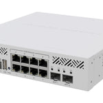 CRS310-8G+2S+IN: L3 Smart Switch Gestionado 2.5G Ethernet (100/1000/2500) 1U Blanco