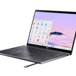 Chromebook CPE794-1N-TCO-73UW Intel Core Ultra 7 155U 35 6 cm (14") Pantalla tctil WUXGA 32 GB LPDDR5x-SDRAM 512 GB SSD Wi-Fi 6E (802.11ax) ChromeOS Gris