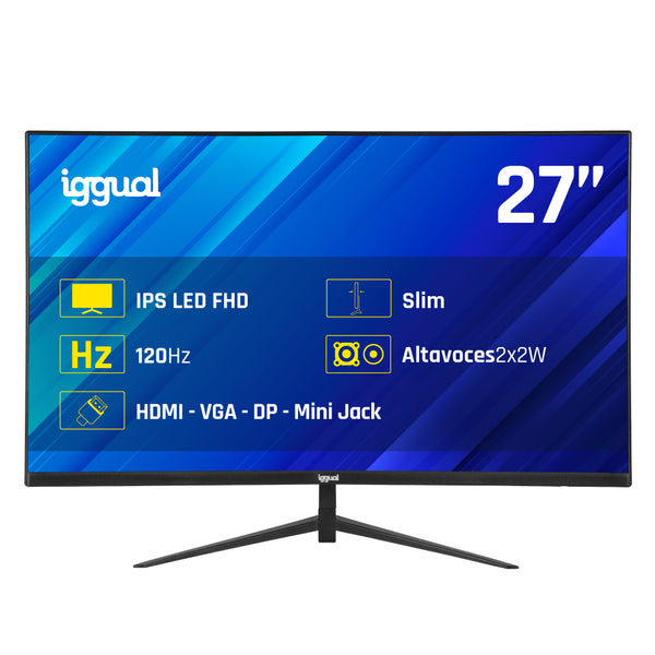 Monitor 27" 1ms FHD 120Hz VGA HDMI DP MM