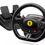 T98-P Ferrari 296 GTB Negro USB Volante + Pedales Analgico/Digital PC  PlayStation 4  PlayStation 5