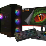 AMD Ryzen 5 4650G/32GB/2 Tb NVMe/ Teclado raton auriculares y alfombriila Ordenador GamingPC