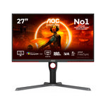G3 Q27G3XMN/BK pantalla para PC 68 6 cm (27") 2560 x 1440 Pixeles 2K Ultra HD LED Negro  Rojo