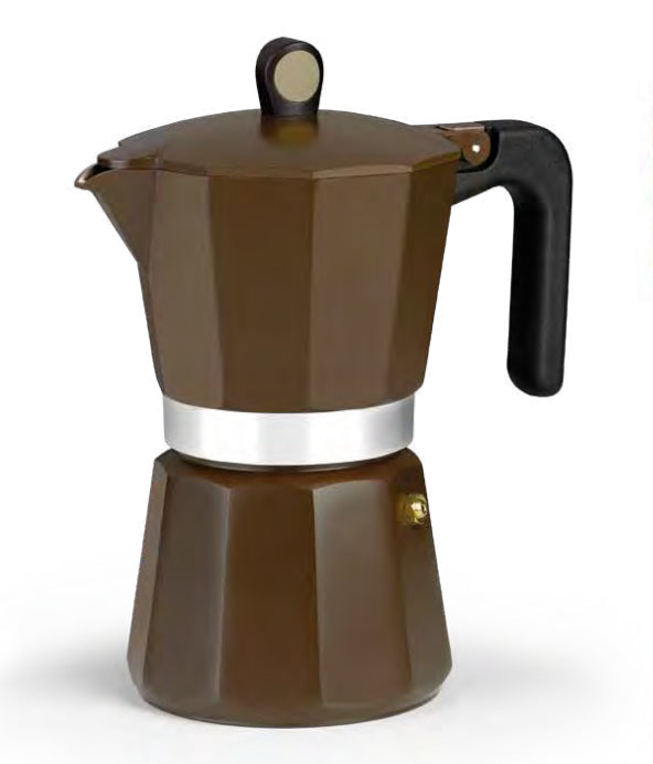 M671012 cafetera manual Cafetera italiana Marrn