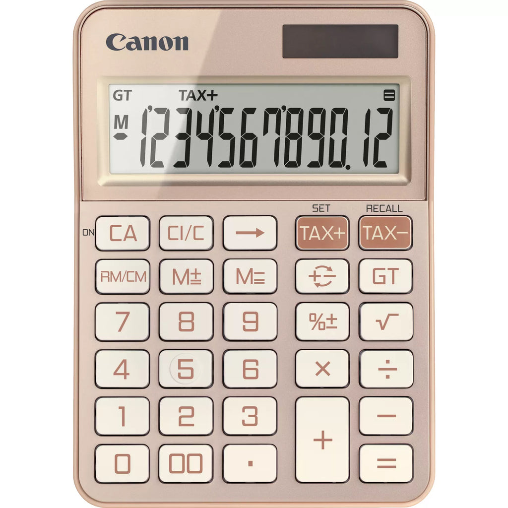 KS-125KB calculadora Escritorio Calculadora bsica Oro rosa