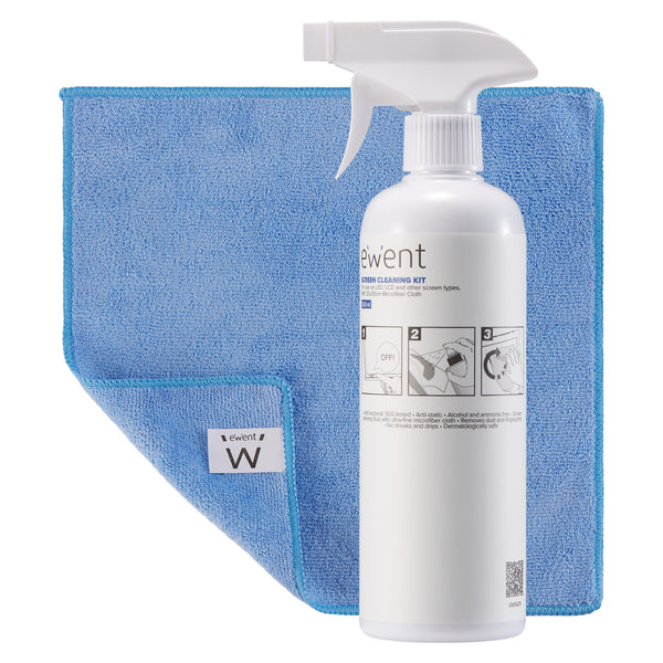 EW5678 kit de limpieza para computadora Pantallas / Plsticos  Universal Kit de limpieza para equipos 500 ml