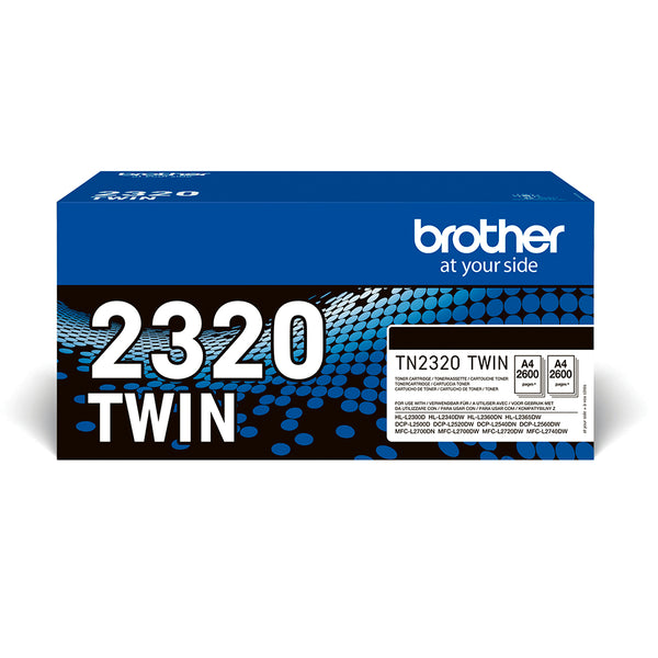 TN-2320TWIN cartucho de tner 1 pieza(s) Original Negro