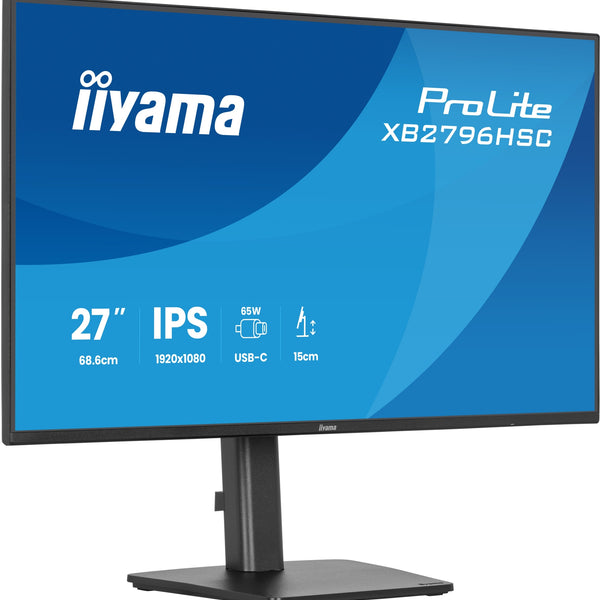 ProLite XB2796HSC-B1 pantalla para PC 68 6 cm (27") 1920 x 1080 Pixeles Full HD LED Negro
