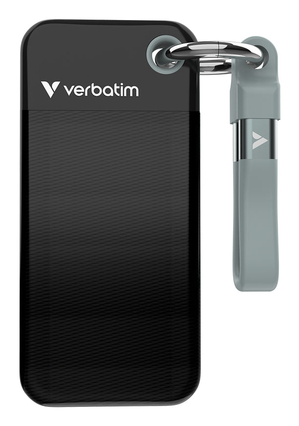 Pocket SSD 256 GB USB Tipo C 3.2 Gen 2 (3.1 Gen 2) Negro  Gris