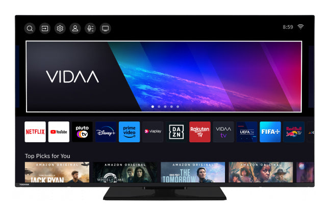 50UV3463DG Televisor 127 cm (50") 4K Ultra HD Smart TV Negro 275 cd / m