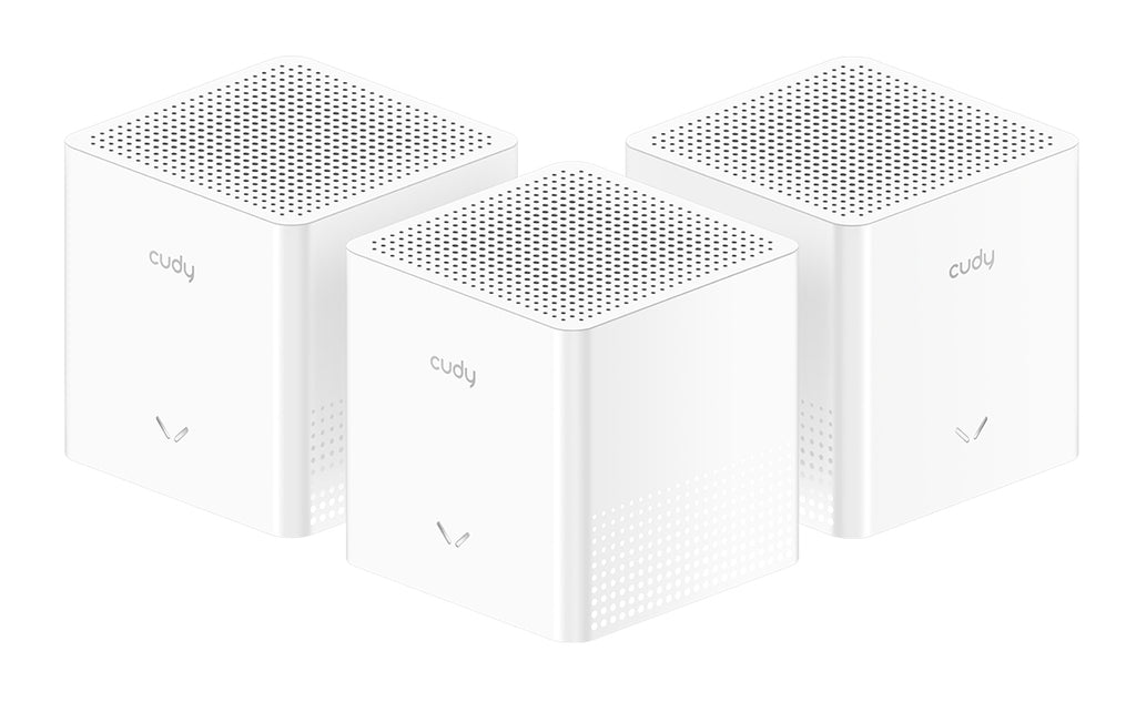AC1200 Mesh Wi-Fi System  M1200 2.0  3-Pack Doble banda (2 4 GHz / 5 GHz) Wi-Fi 5 (802.11ac) Blanco 1 Interno