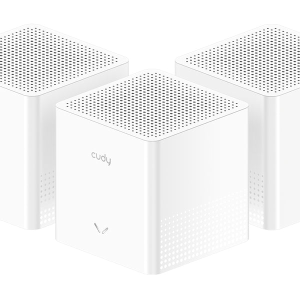 AC1200 Mesh Wi-Fi System  M1200 2.0  3-Pack Doble banda (2 4 GHz / 5 GHz) Wi-Fi 5 (802.11ac) Blanco 1 Interno