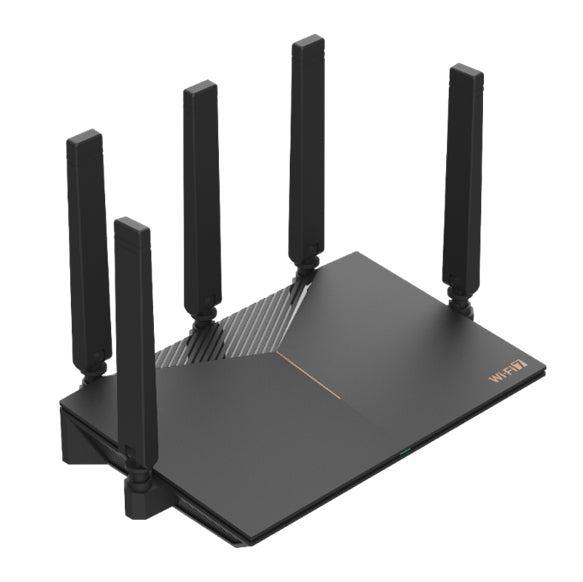 ROUTERBE3600 WIFI7 router inalmbrico 2.5 Gigabit Ethernet Doble banda (2 4 GHz / 5 GHz) Negro