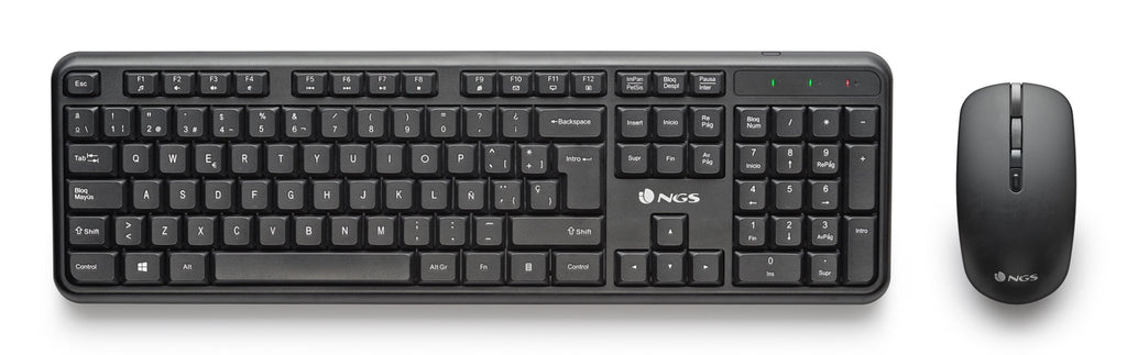SERENITY KIT (QUERTY  ES) teclado Ratn incluido Universal RF inalmbrico QWERTY Espaol Negro