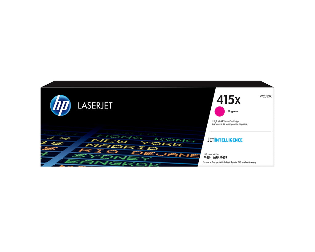 Cartucho de tner Original LaserJet 415X magenta de alta capacidad