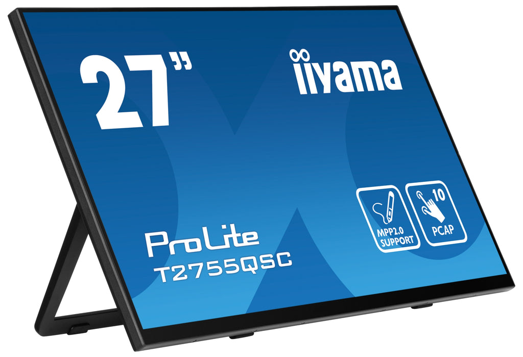 ProLite T2755QSC-B1 pantalla para PC 68 6 cm (27") 2560 x 1440 Pixeles Quad HD LCD Pantalla tctil Negro