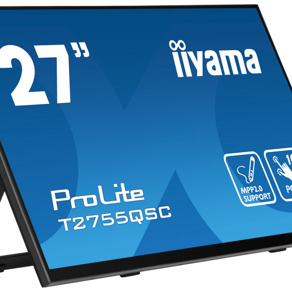 ProLite T2755QSC-B1 pantalla para PC 68 6 cm (27") 2560 x 1440 Pixeles Quad HD LCD Pantalla tctil Negro