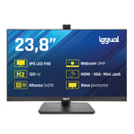 Monitor 23 8" IPS FHD 120Hz VGA HDMI webcam