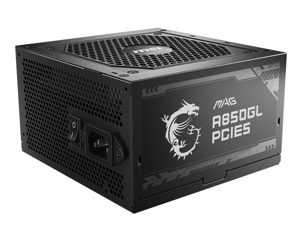 MAG A850GL PCIE5 unidad de fuente de alimentacin 850 W 20+4 pin ATX ATX Negro