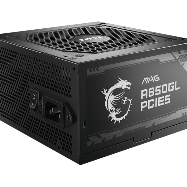 MAG A850GL PCIE5 unidad de fuente de alimentacin 850 W 20+4 pin ATX ATX Negro