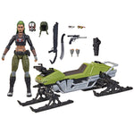 G.I. Joe Classified Series #194 Zanya y vehculo Dreadnok Chameleon (Swamp Skier)